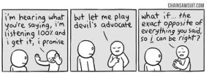 devils advocate